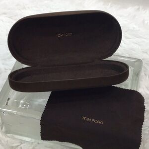 Tom Ford brown sunglasses case